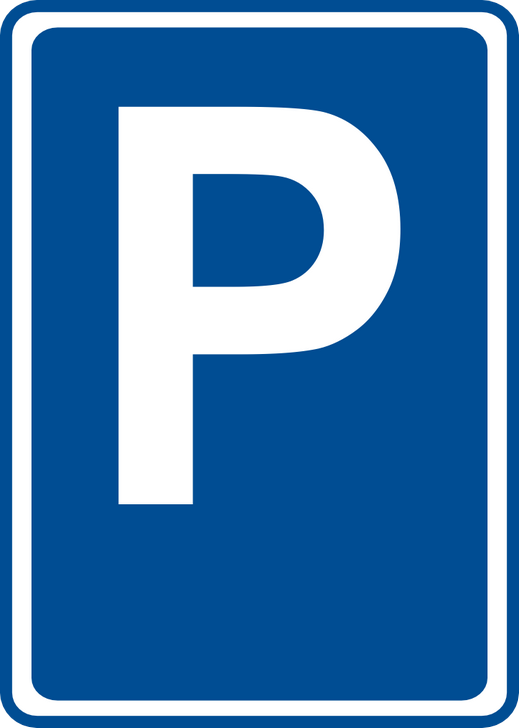 Dopravn znaka Parkovit IP 11a. Dopravn znaka Parkovit oznauje msto, kde je dovoleno zastaven a stn. Symboly ve spodn  sti znaek kter mohou bt obrceny, vyznauj stanoven zpsoby stn na parkoviti.