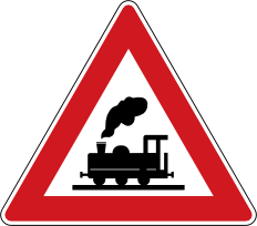 Železniční přejezd bez závor