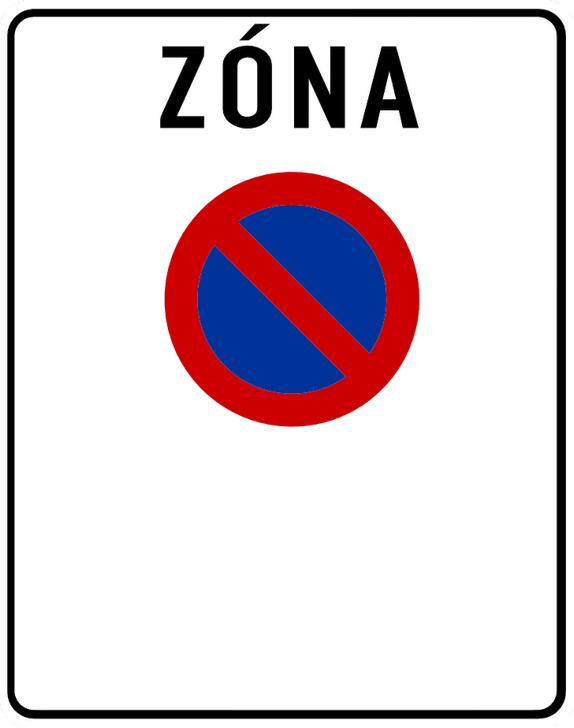 Dopravn znaka Zna s dopravnm omezenm IP 25a. Dopravn znaka Zna s dopravnm omezenm oznauje oblast (st obce apod.), kde plat nebezpe, zkaz nebo omezen vyplvajc z uitch symbol znaky nebo znaek, pokud mstn pravou provozu na pozemnch komunikacch uvnit oblasti nen stanoveno jinak. Dopravn omezen tkajc se jen uritch vozidel, doby apod. se vyznauje ve spodn sti znaek vhodnm npisem nebo symbolem.